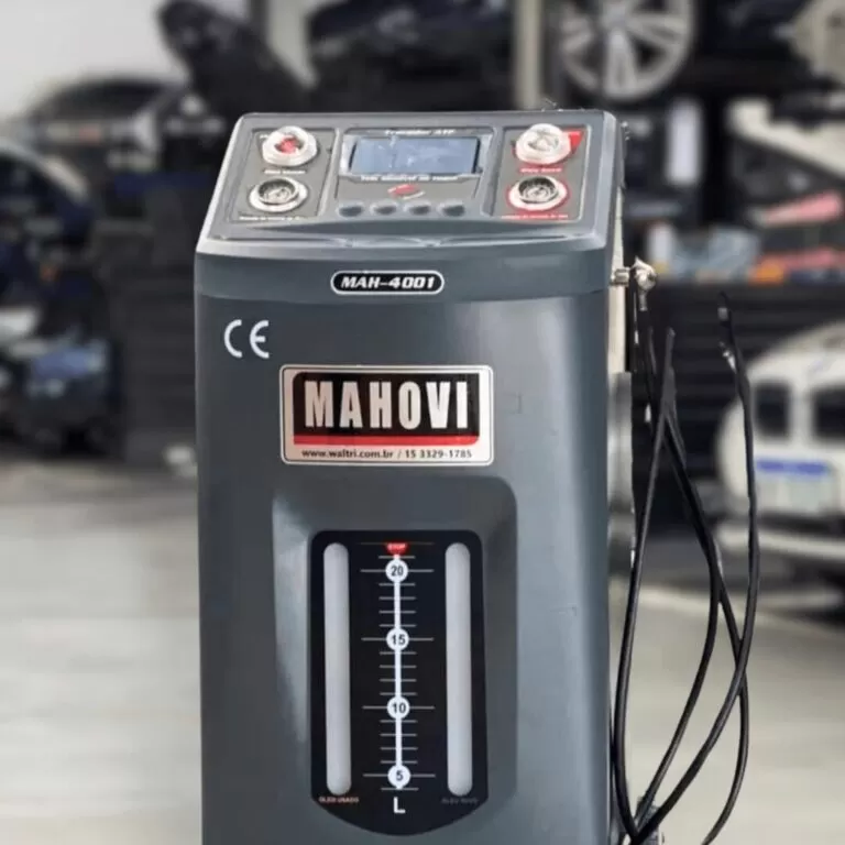 Equipamento para troca de óleo de câmbio automático